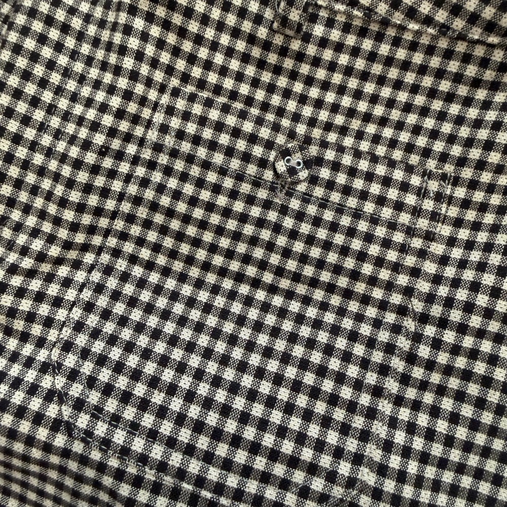 Altar’d State Gingham Brown and Cream Pants - Picture 6 of 8